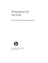 HP Prime Graphing Calculator User guide
