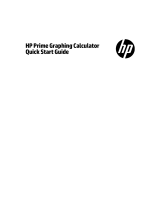 HP Prime Graphing Wireless Calculator Quick start guide