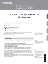 Yamaha CVP-609GP Owner's manual