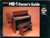 Yamaha MR-1 Owner's manual