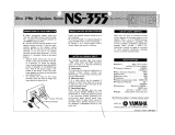 Yamaha NS-355 Owner's manual