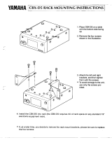 Yamaha CBX-D5 Owner's manual