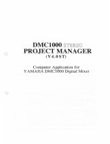 Yamaha DMC1000 Owner's manual