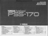 Yamaha PortaSound PSS-270 Owner's manual
