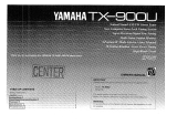 Yamaha TX-900 Owner's manual