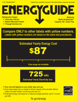Samsung RF28HFEDBSR Download Energy Guide