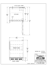 AccuCold FF7CSS Technical Drawings