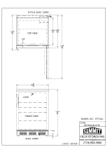 AccuCold SMFF7LBL Technical Drawings