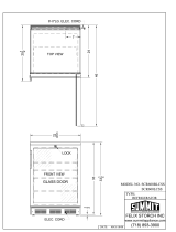 Summit SMSCR600LCSS Technical Drawings