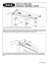 AGA ATC3WHT Handrail Assembly Guide