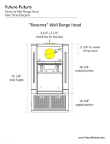 Futuro Futuro WL22RAVENNA Ravenna Wall Range Hood Manual
