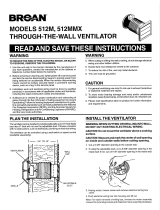 Broan  512M  Installation guide
