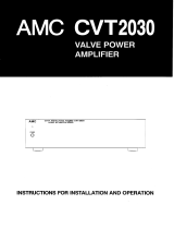 AMC CVT2030 User manual