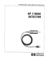 HP Stud Sensor HP 11664E User manual