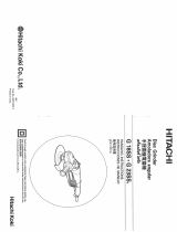 Hitachi G 18SS User manual