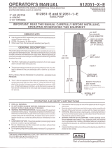 Ingersoll-Rand 612051-1-E User manual