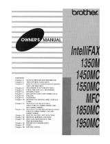 Brother 1450MC User manual