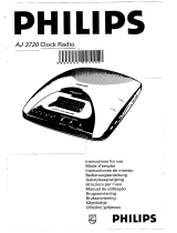 Philips Clock Radio AJ 3720/01 User manual