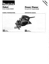 Makita Planer N1923B User manual