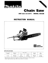 Makita Chainsaw 5012B User manual