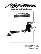 Life Fitness 8500 User manual