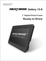 NextBase Digital Photo Frame Gallery 13-S User manual
