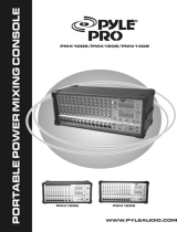 PYLE Audio Music Mixer PMX1006 User manual