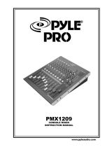 PYLE Audio Music Mixer PMX1209 User manual