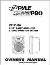 PYLE Audio Music Mixer PPH5MA User manual
