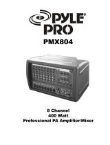 PYLE Audio PMX804 User manual