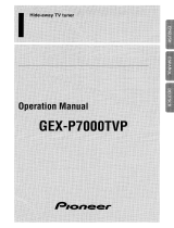 Pioneer GEX-P7000TVP User manual