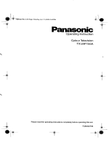 Panasonic Gas Grill TX-29F155A User manual