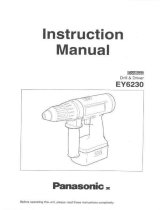 Panasonic Drill EY6230 User manual