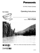 Panasonic Film Camera NV-VS3A User manual