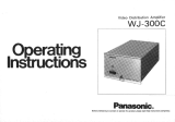 Panasonic WJ-300C User manual
