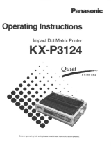 Panasonic KX-P3124 User manual