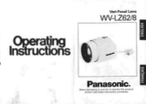 Panasonic WV-LZ62/8 User manual