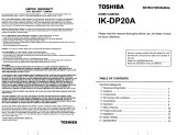 Toshiba Security Camera IK-DP20A User manual