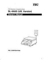 Toshiba SL-6600 User manual