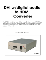 Video ProductsDVI-HDMI-CNVTR