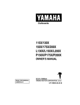 Yamaha 115X User manual