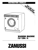 Zanussi Washer FJi1204/A User manual