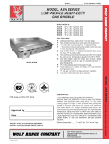 Wolf Griddle ASA Series User manual