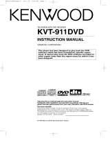 Kenwood KVT-911DVD User manual