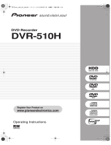 Pioneer DVR-510H User manual