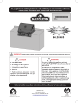 NAPOLEON BILEX485 User manual