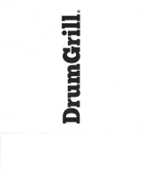 DrumGrill DRUMGLG User manual