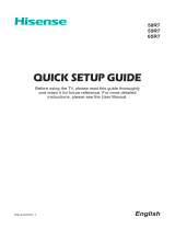 Hisense 55R7 Quick start guide
