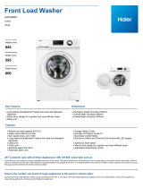 Haier HWF85BW1 User manual