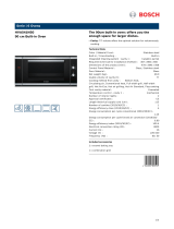 Bosch HVA541NS0 User manual